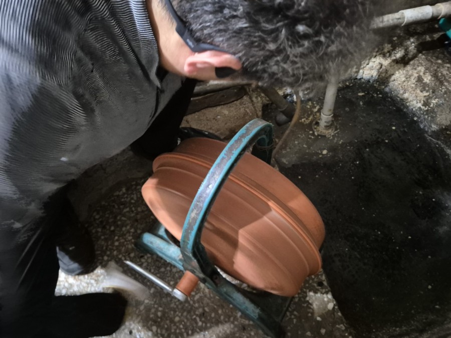 평택시 세교동 교회 지하 전동 샤프트 릴 사진